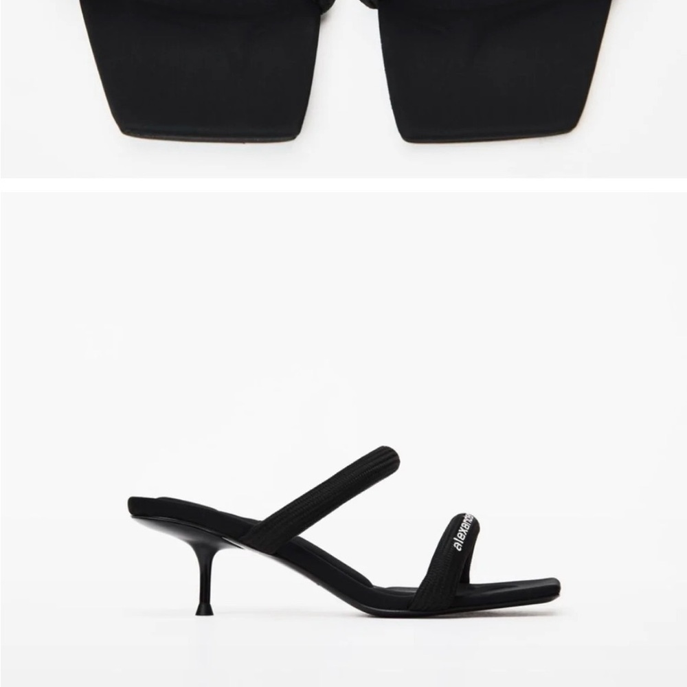 Alexander Wang Black Heeled Sandals